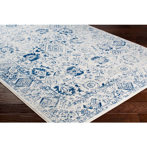 Harput Hap-1090 Bright Blue Rug in Various Sizes For Cheap