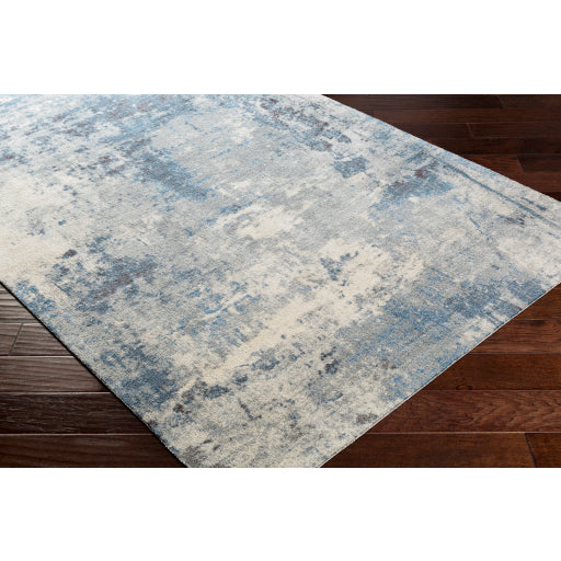 Felicity Bright Blue Rug in Various Sizes Online Sale