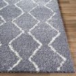 Maroc Shag Mrs-2306 Medium Gray Rug in Various Sizes For Discount