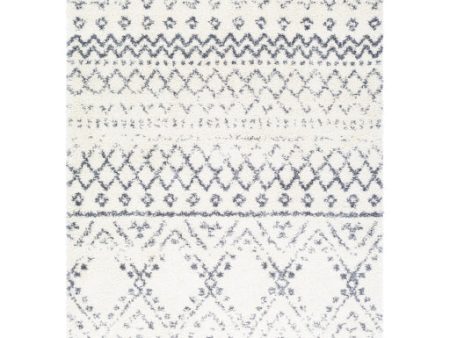 Maroc Shag White Rug in Various Sizes Fashion