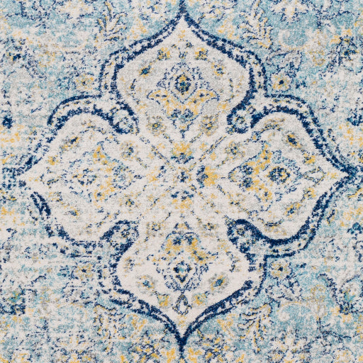 Harput Hap-1047 Teal Rug in Various Sizes Discount