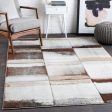 Santa Monica Dark Brown Rug in Various Sizes Online Hot Sale