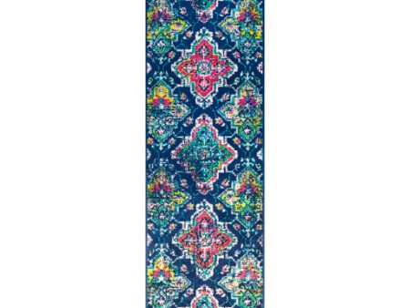 Paramount Par-1104 Dark Blue Rug in Various Sizes on Sale