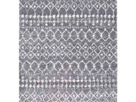 Maroc Shag Mrs-2308 Medium Gray Rug in Various Sizes Supply