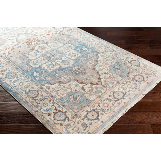 Ephesians Epc-2317 Sky Blue Rug in Various Sizes For Sale