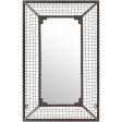 Addington Metal Rust Mirror 4 0 H x 2 6 W Online