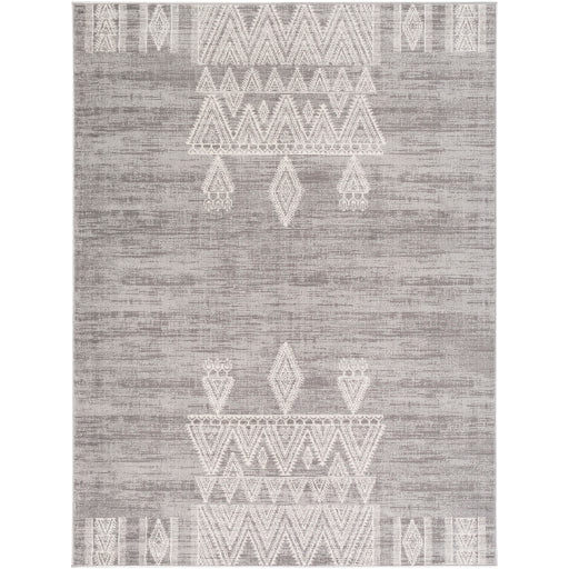 Roma Rom-2324 Medium Gray Rug in Various Sizes Hot on Sale