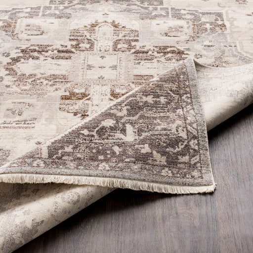 Ephesians Silver Gray Rug in Various Sizes Online Sale