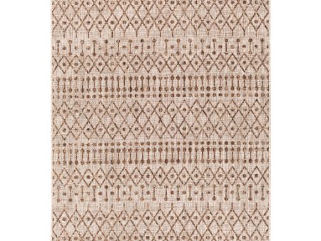 Eagean Indoor Outdoor Camel Rug in Various Sizes For Cheap