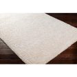 Deluxe Shag Beige Rug in Various Sizes For Sale