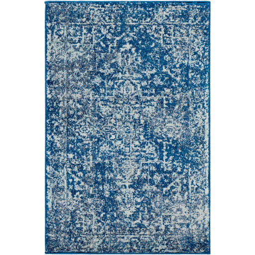 Harput Hap-1022 Dark Blue Rug in Various Sizes Online now