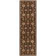 Middleton Wool Dark Brown Rug in Various Sizes Discount