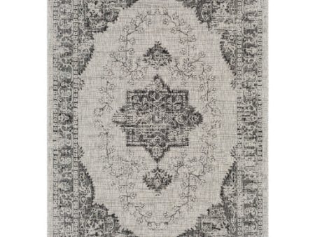 Eagean Indoor Outdoor Taupe Rug in Various Sizes Fashion