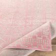 Ustad Pale Pink Rug in Various Sizes Hot on Sale