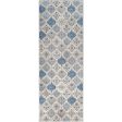 Monaco Moc-2309 Bright Blue Rug in Various Sizes Discount