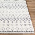 Maroc Shag White Rug in Various Sizes Fashion