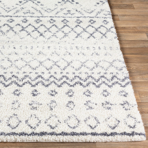 Maroc Shag White Rug in Various Sizes Fashion