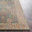 Middleton Wool Teal Rug in Various Sizes Online