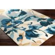 Rivera Teal Rug in Various Sizes For Sale