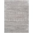 Roma Rom-2340 Medium Gray Rug in Various Sizes For Sale