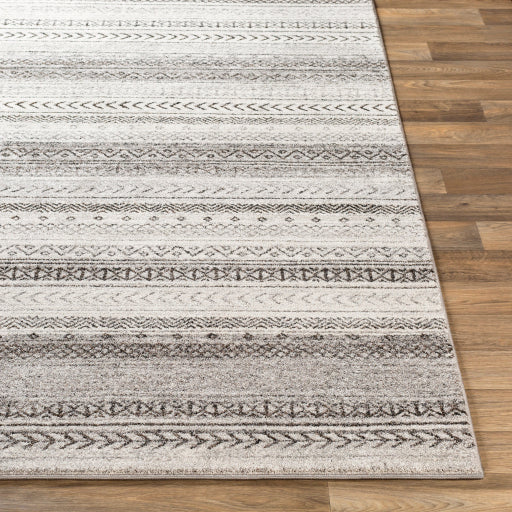 Nepali Npi-2307 Medium Gray Rug in Various Sizes Sale