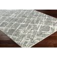 Quatro Qua-2305 Medium Gray Rug in Various Sizes Discount