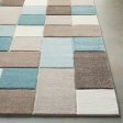 Santa Monica Aqua Rug in Various Sizes Hot on Sale