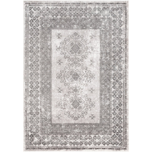 Monte Carlo Mnc-2323 Charcoal Rug in Various Sizes Hot on Sale