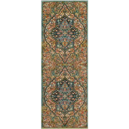 Masala Market Sea Foam Rug in Various Sizes For Discount