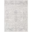 Roma Rom-2314 Medium Gray Rug in Various Sizes Hot on Sale