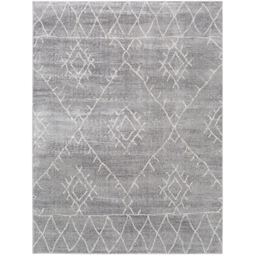 Roma Rom-2336 Medium Gray Rug in Various Sizes Discount