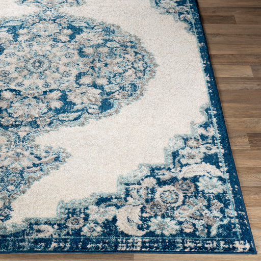 Norwich Nwc-2310 Dark Blue Rug in Various Sizes For Sale