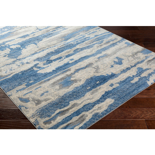 Monaco Moc-2312 Bright Blue Rug in Various Sizes For Discount