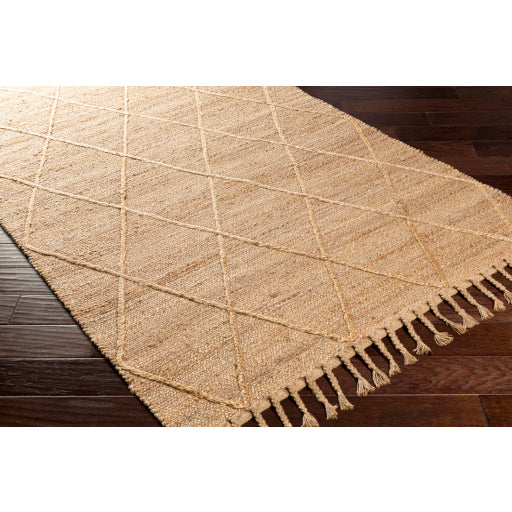 Saba Jute Khaki Rug in Various Sizes Online now