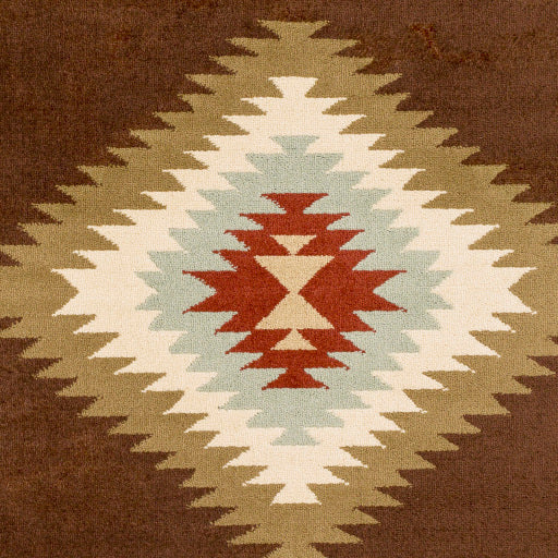 Paramount Par-1083 Dark Brown Rug in Various Sizes Online Sale