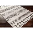 Rafetus Ets-2351 Charcoal Rug in Various Sizes For Cheap