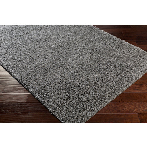 Deluxe Shag Charcoal Rug in Various Sizes Supply