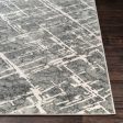 Quatro Qua-2305 Medium Gray Rug in Various Sizes Discount