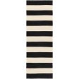 Picnic Indoor Outdoor Pvc Black Rug in Various Sizes Fashion