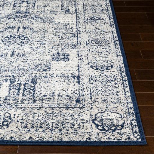 Seville Sev-2306 Dark Blue Rug in Various Sizes For Discount