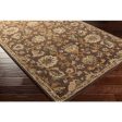 Middleton Wool Dark Brown Rug in Various Sizes Discount