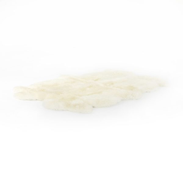 Lalo Lambskin Rug, Cream Supply