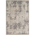 Aesop Chenille-polyester Medium Gray Rug in Various Sizes Online