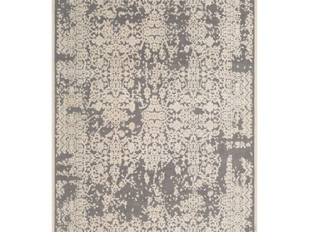 Aesop Chenille-polyester Medium Gray Rug in Various Sizes Online