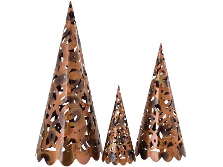 Seasonal Iron Burned Copper Decorative Accessory Online Sale