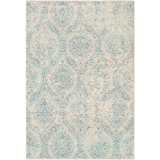 City Light Cyl-2319 Aqua Rug in Various Sizes For Cheap