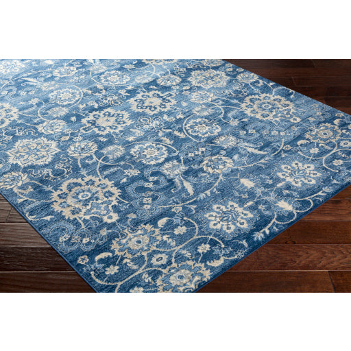 Monaco Moc-2307 Bright Blue Rug in Various Sizes Online Hot Sale