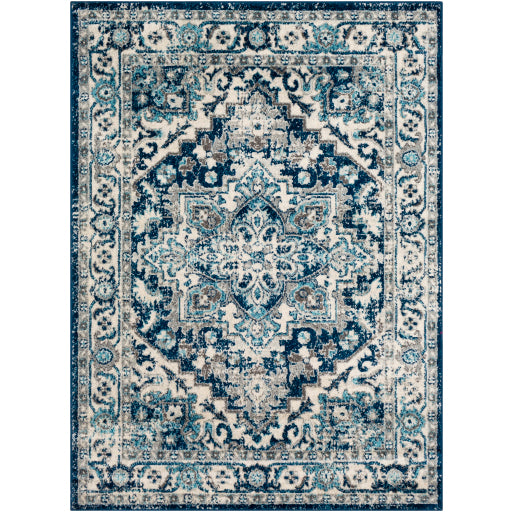 Norwich Dark Blue Rug in Various Sizes Online