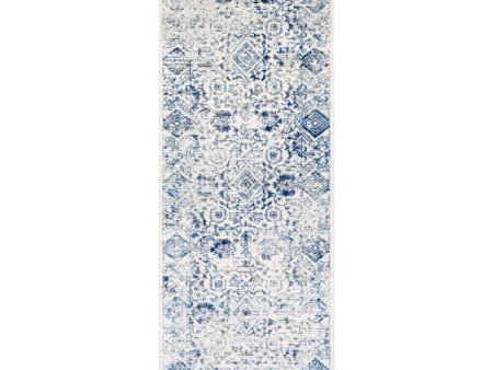 Harput Hap-1090 Bright Blue Rug in Various Sizes For Cheap