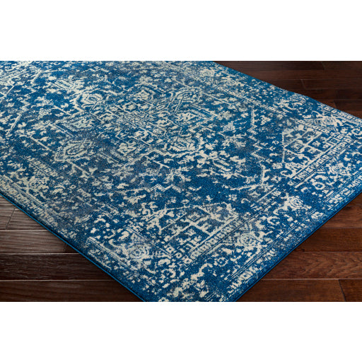 Harput Hap-1022 Dark Blue Rug in Various Sizes Online now